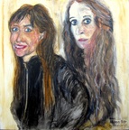 Fiona und Mama Baer (0,30m x 0,30m) - verkauft